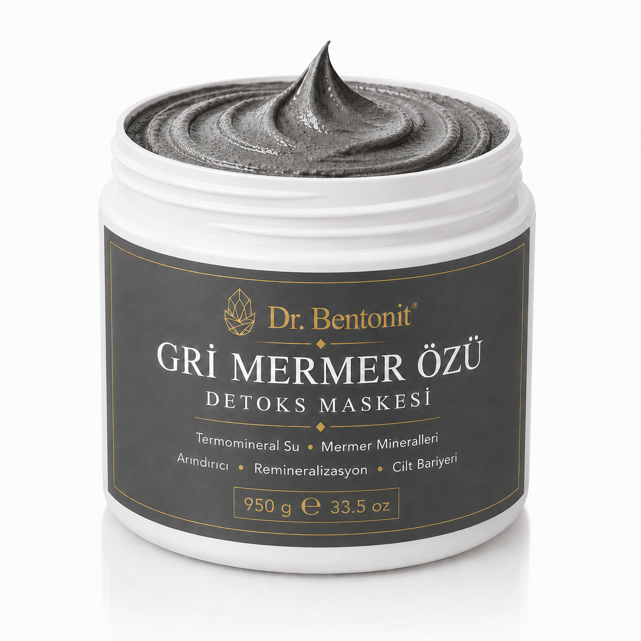 Gri Mermer Özü Mineral Detoks Maskesi