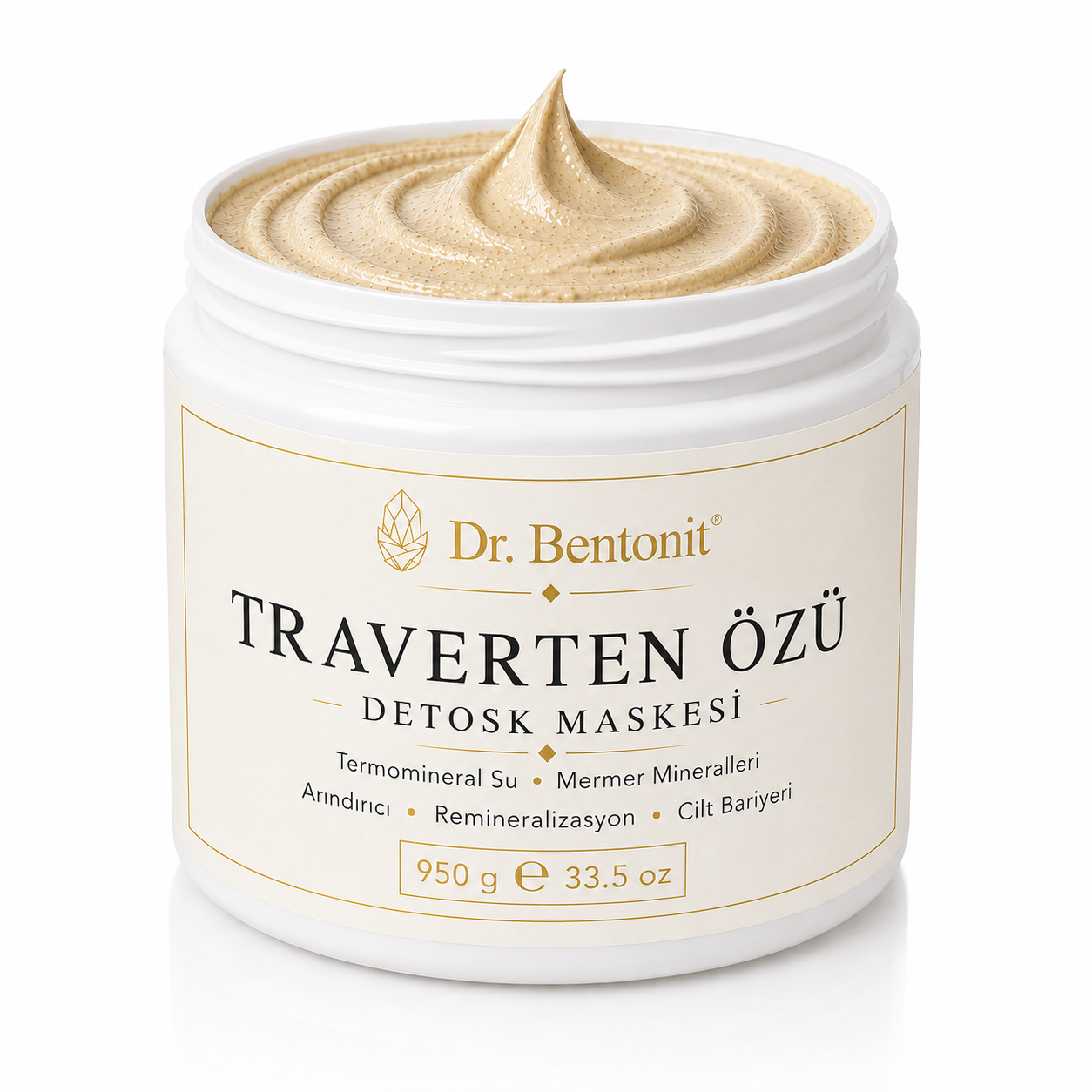 Traverten Özü Mineral Detoks Maskesi